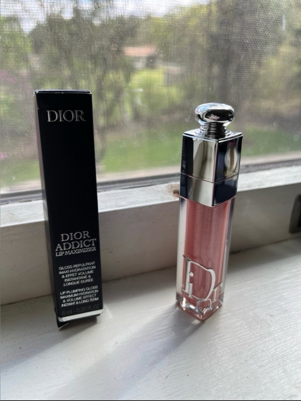Dior Addict Lip Maximizer Gloss - Shimmery Rose Pink